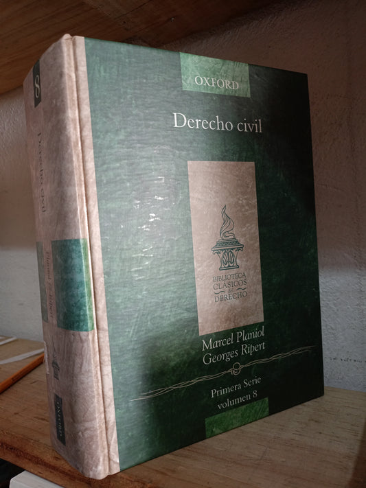 DERECHO CIVIL POR MARCEL PLANIOL GEORGES RIPERT USADO DERECHO LITERARIO 305